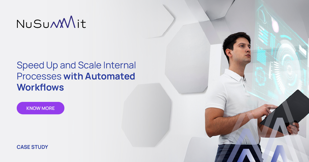 Speed Up and Scale Internal Processes with Automated Workflows